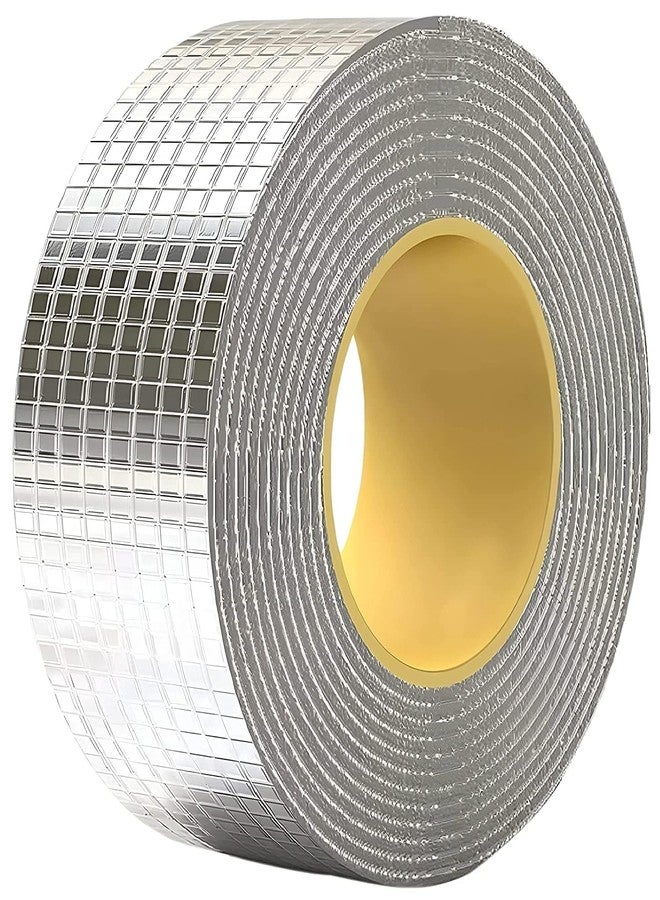 MEXONIC Leakage Repair Waterproof Tape for Pipe Leakage Roof Water Leakage Solution Aluminium Foil Tape Waterproof Adhesive Tape Sealing Butyl Rubber Tape for Surface Crack, Pipe Repair (5cmx5m) (1) - Image 1